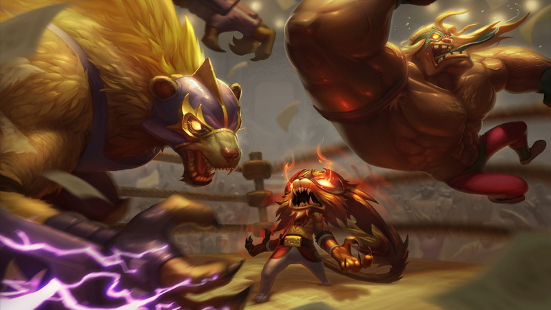 Gnar (League Of Legends), 1080P, Dr. Mundo (League Of Legends), Video Game, Volibear (League Of Legends), League Of Legends