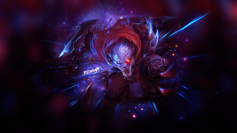 warrior, 4K, Rengar (League Of Legends), PC gaming, League of Legends, fantasy art