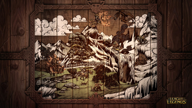 no people, 1080P, decoration, video games, league, abundance, animal wildlife, art and craft, League of Legends, human representation, indoors, wood - material