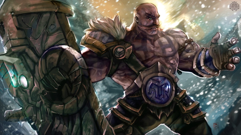headwear, military uniform, representation, helmet, military, army soldier, people, male likeness, clothing, art and craft, Braum (League Of Legends), Video Game