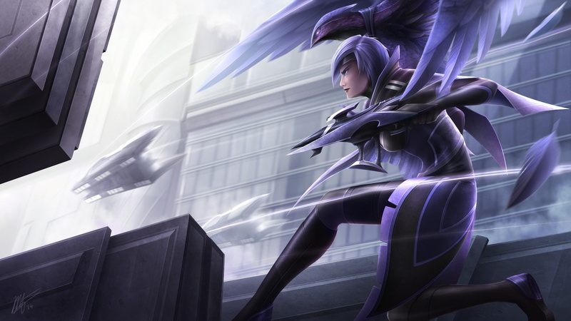 Quinn and Valor, deviantart, League Of Legends, birds, 1080P, video Game Characters