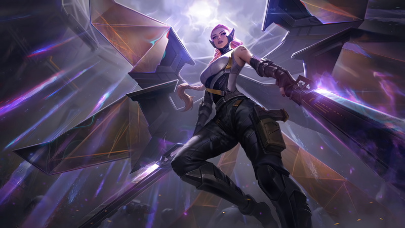 Riot Games, Kayle, Kayle (League of Legends), League of Legends, 4K