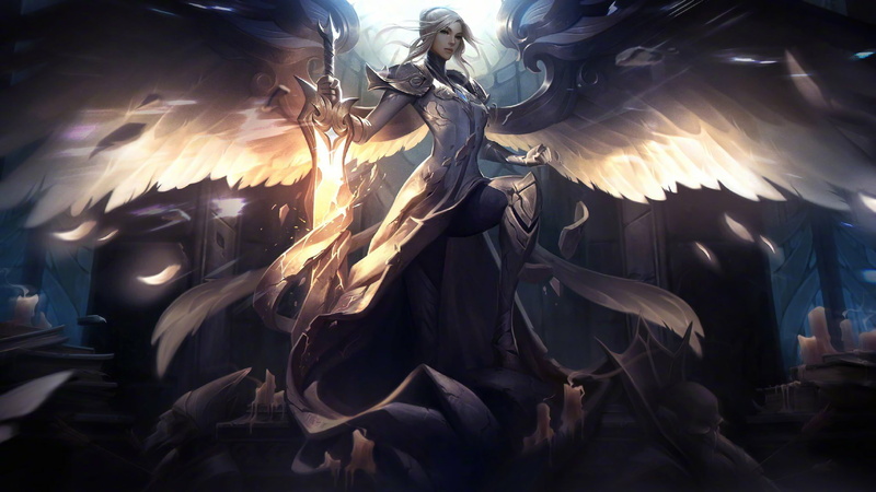 Kayle (League of Legends), 4K, League of Legends