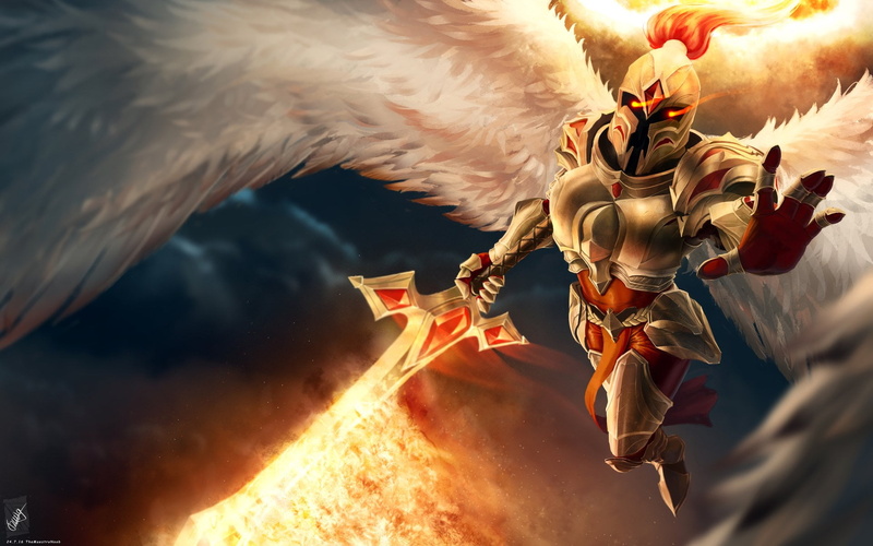 art and craft, craft, heat - temperature, outdoors, sunlight, smoke - physical structure, Angel Warrior, day, low angle view, burning, representation, animal representation