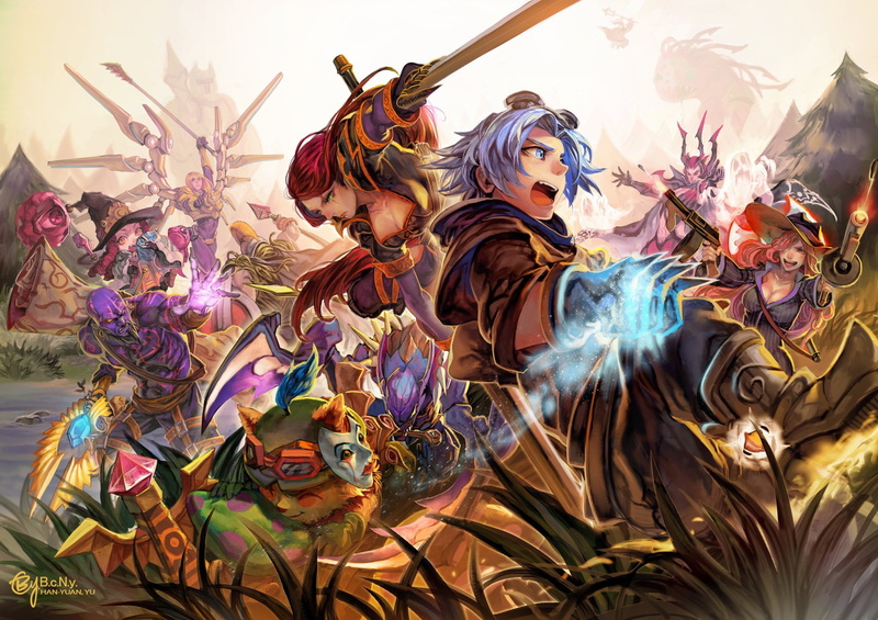 human representation, nature, Pantheon (League Of Legends), Teemo (League Of Legends), festival, KhaZix (League Of Legends), decoration, Video Game