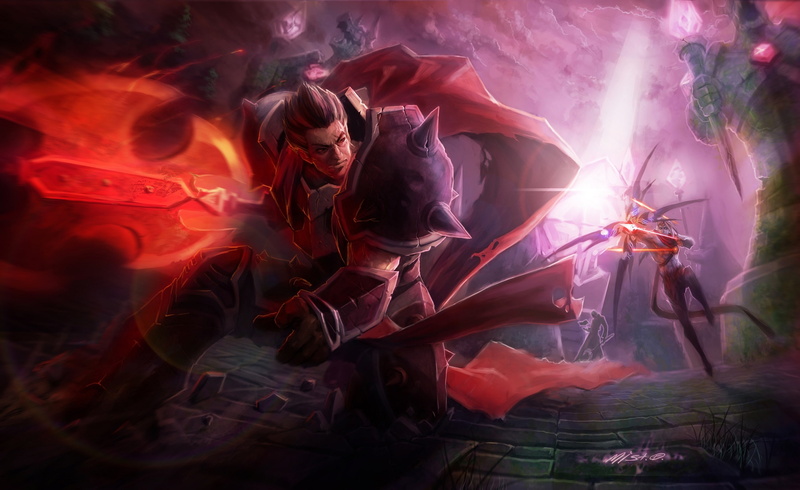 warrior, league, 1080P, legends, varus, magic, fantasy
