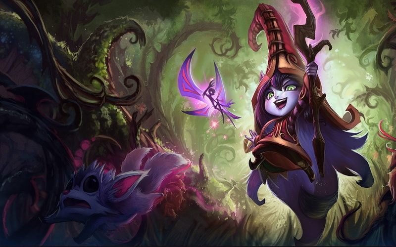  Video Game, 720P, digital, Lulu (League Of Legends), witch, League Of Legends