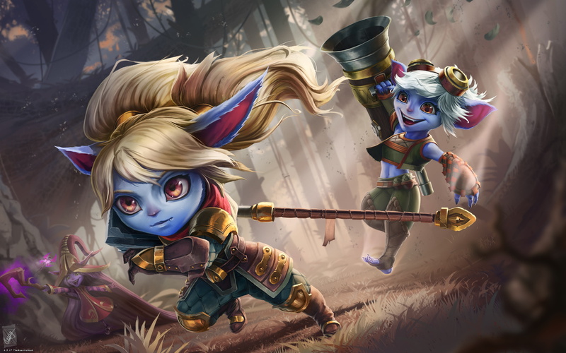 Poppy, Tristana, Lulu, 4K, 4K, League of Legends
