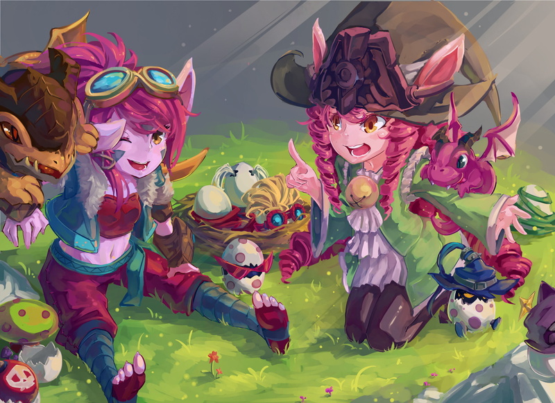 Video Game, Lulu (League Of Legends), 1080P, Egg, Dragon, Tristana (League Of Legends), League Of Legends