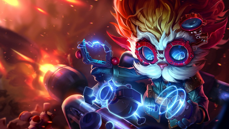 heimerdinger league of legends, blurred motion, focus on foreground, night, arts culture and entertainment, close-up, illuminated, 1080P, celebration