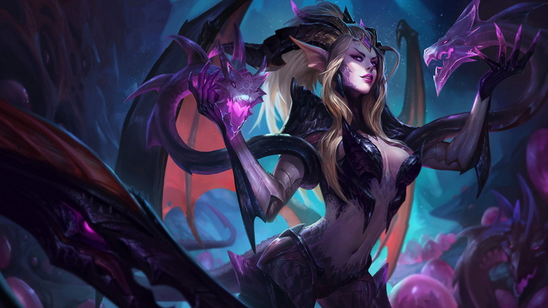 League Of Legends, Dragon, Zyra (League Of Legends), 1080P, Video Game