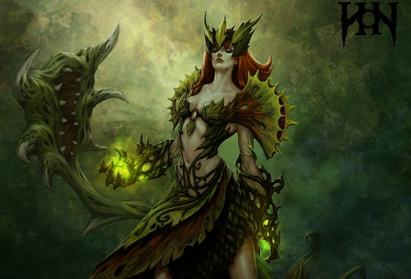 statue, art and craft, creativity, outdoors, abstract, green, animal wildlife, representation, zyra, no people, monster, plants, girl, red, nature