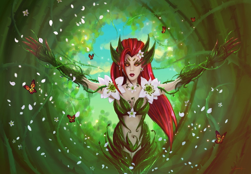 Video Game, Zyra (League Of Legends), League Of Legends, 1080P