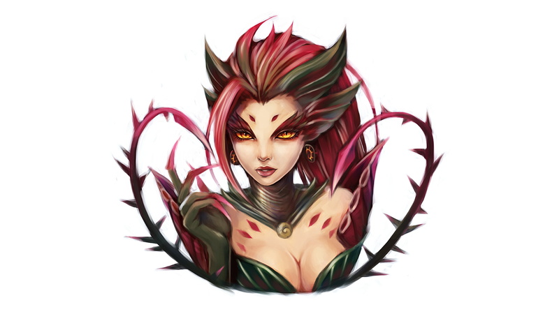 1080P, Video Game, League Of Legends, Zyra (League Of Legends)