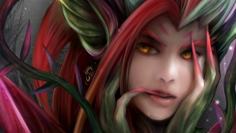 League Of Legends, Zyra, 1080P