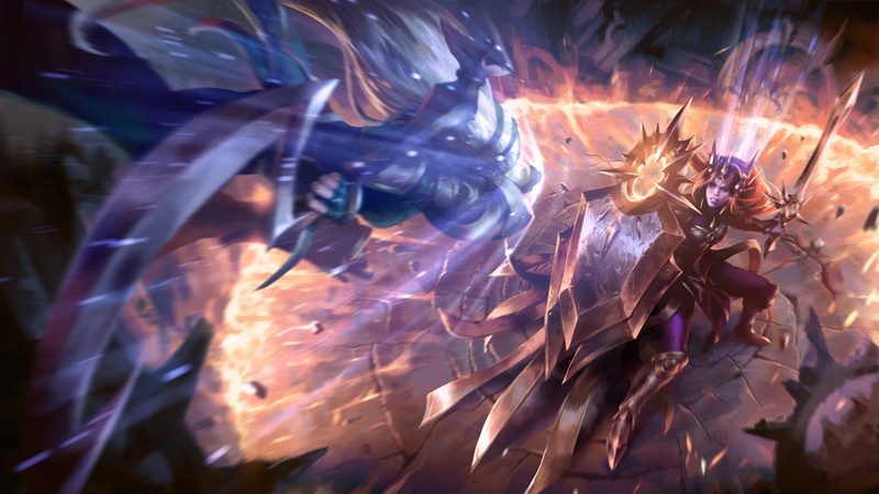 1080P, League of Legends  Diana (league Of Legends  Leona (League of Legends)  Summoners Rift