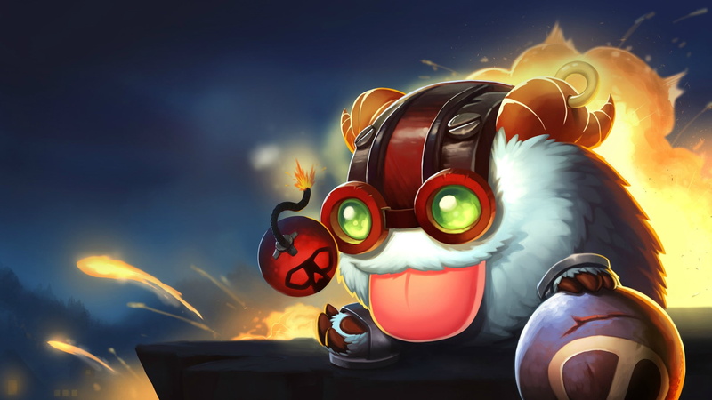 Ziggs (League Of Legends), 1080P, Poro, Video Game, League Of Legends