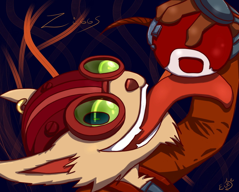 ziggs, league, 2K, legends