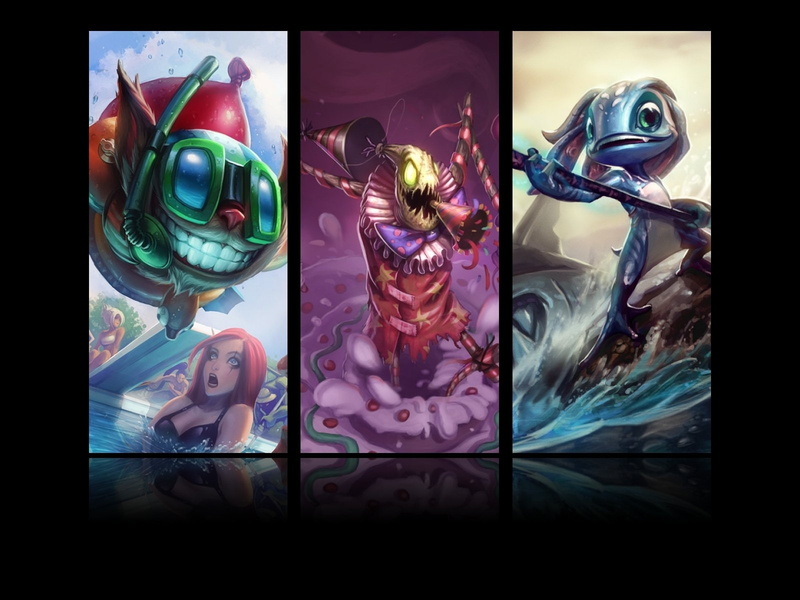 Fizz (League Of Legends), 720P, Fiddlesticks (League Of Legends), Ziggs (League Of Legends), Video Game, League Of Legends