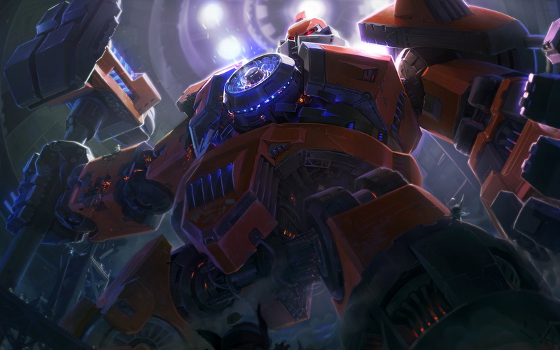 1080P, league, sion, zero, mecha, legends