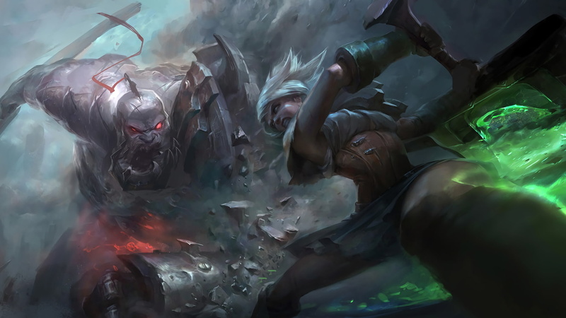 1080P, Riven (League of Legends), Sion, League Of Legends