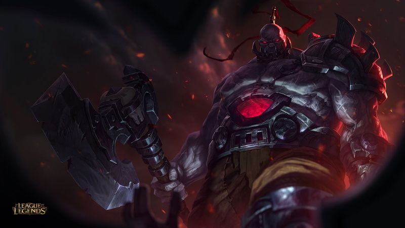 warriors, sion, legends, armor, league, battle, axes, hd, 1080P