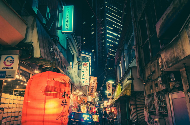 1080P, night, Masashi Wakui, Japan, neon