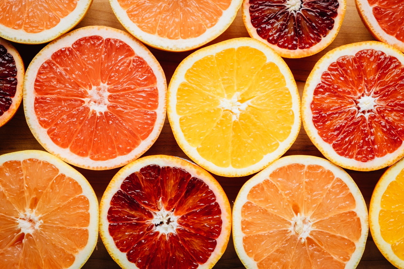 orange (fruit), grapefruits, food, blood orange, colorful, fruit, 2K, lemons