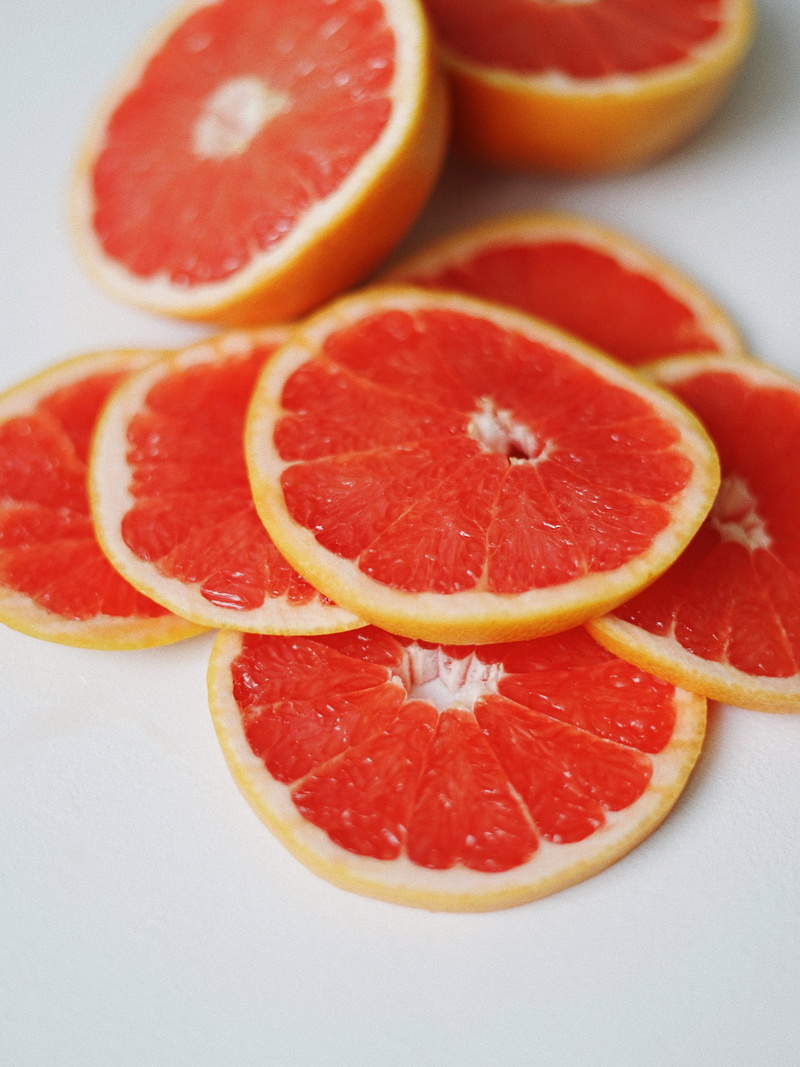 fruits, orange - fruit, orange color, ripe, wellbeing, grapefruit, juicy, slice, food and drink, red, 5K, still life, cross section, blood orange, close-up