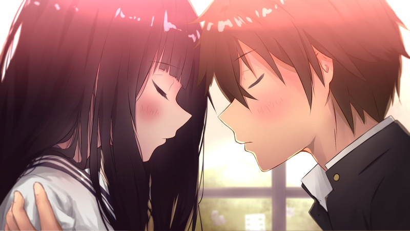 Anime, Eru Chitanda, 1080P, Hyouka, Hōtarō Oreki
