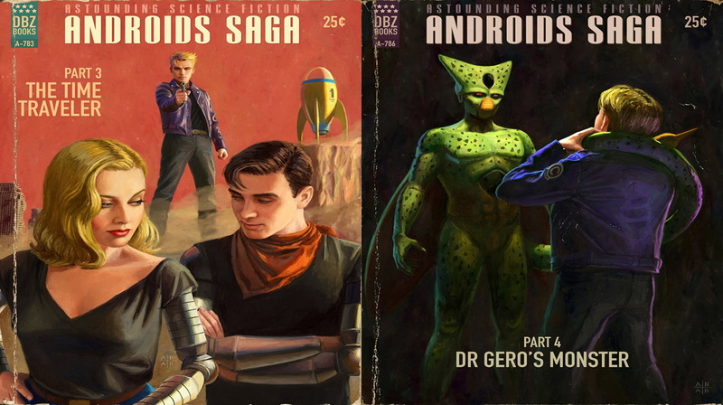 Androids, Book Cover, Android 17, Dragon Ball Z, Android 18, Trunks (character), 1080P