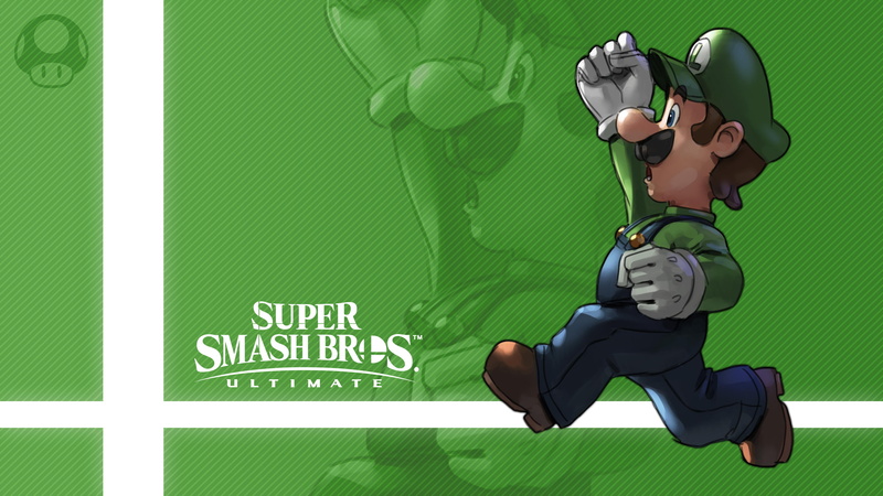 2K, Luigi, Super Smash Bros. Ultimate, Video Game