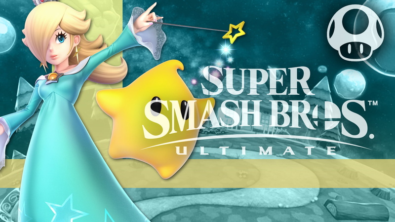 Super Smash Bros. Ultimate, Rosalina (Mario), Super Mario, 1080P, Video Game