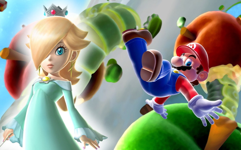 Rosalina (Mario), 720P, Super Mario Galaxy, Mario