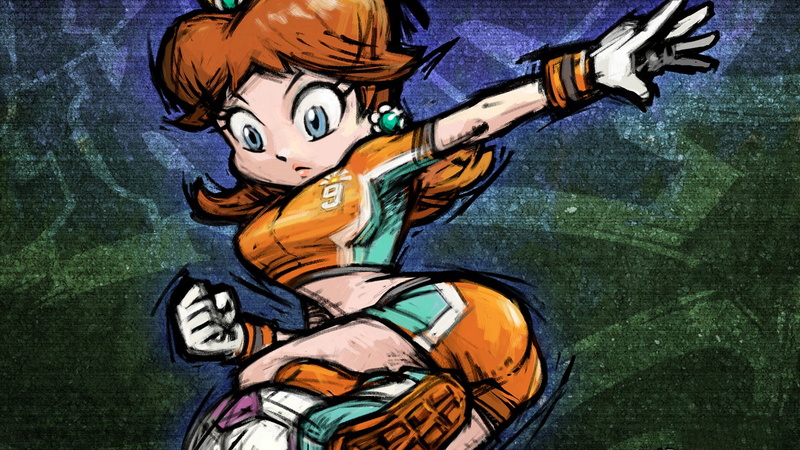 Princess Daisy, 1080P, Mario, Super Mario Strikers