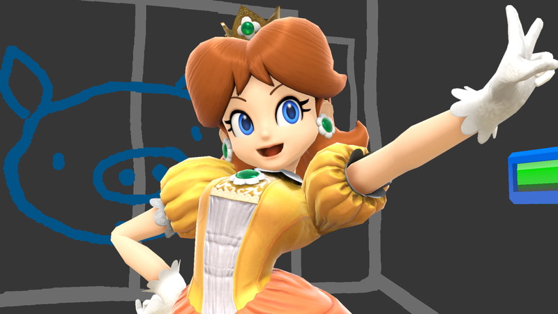 Princess Daisy, Video Game, Super Smash Bros. Ultimate, 1080P
