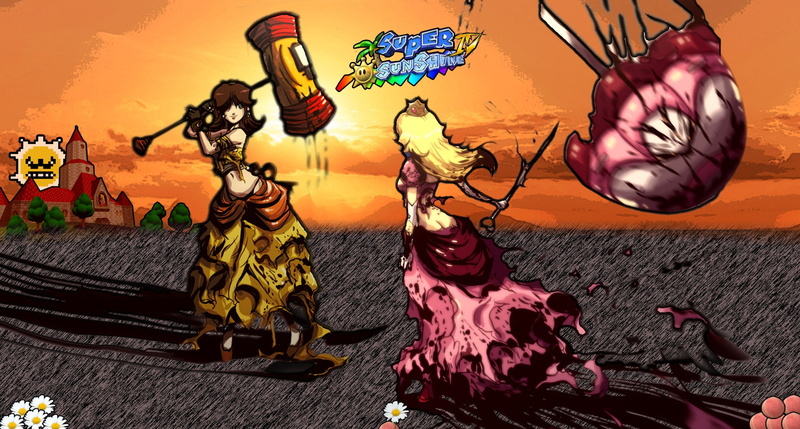 1080P, x, games, peach, Video Games, video, bros, art, princess, mario, super, daisy, nintendo, hd