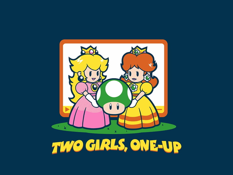 480P, x, women, daisy, hd, games, peach, video, Mario, princess, art