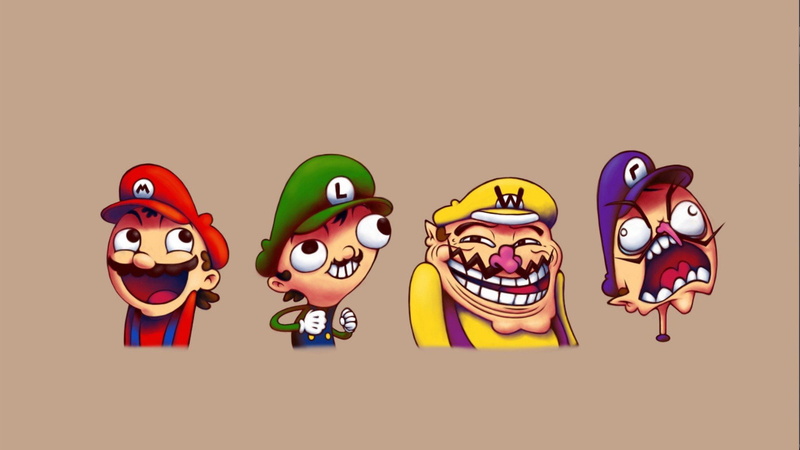 Nintendo, 1080P, Waluigi, Super Mario Bros., Luigi, Super Mario, Wario