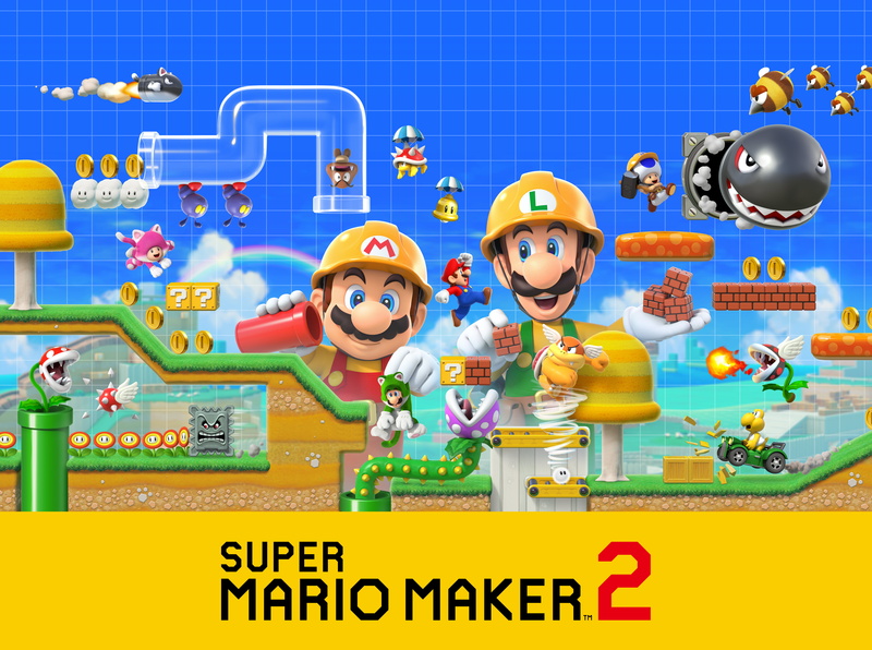 Super Mario Maker 2, Mario, Luigi, Goomba, 8K, Toad (Mario), Super Smash Bros.