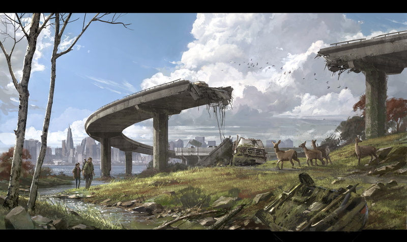 environment, farcry, built structure, transfer print, nature, day, tree, auto post production filter, cloud - sky, plant, abandoned, poster, The Last of Us