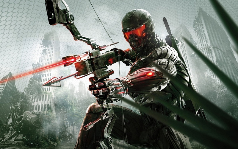 laser, arrow, hd, video games, crysis, game, farcry, 720P, bow, character