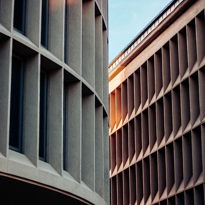 modern-architecture, sky, city, afternoon, modern architecture, in a row, office building exterior, low angle view, office, square, high, sunday, pattern