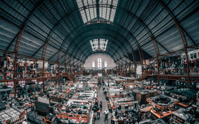 city, market, built structure, business, day, mall, industry, shopping, gri, store, sony, urban, architecture, retail, marketplace, perspective, gray, market stall