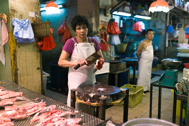 sony, food, retail display, adult, shek kip mei market, street photography, incidental people, real people, people, food and drink, asia, urban, retail