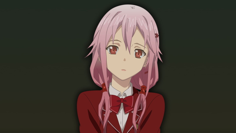 Guilty Crown, copy space, art and craft, cut out, portrait, disguise, indoors, headshot, pink color, costume, representation, creativity, front view, studio shot