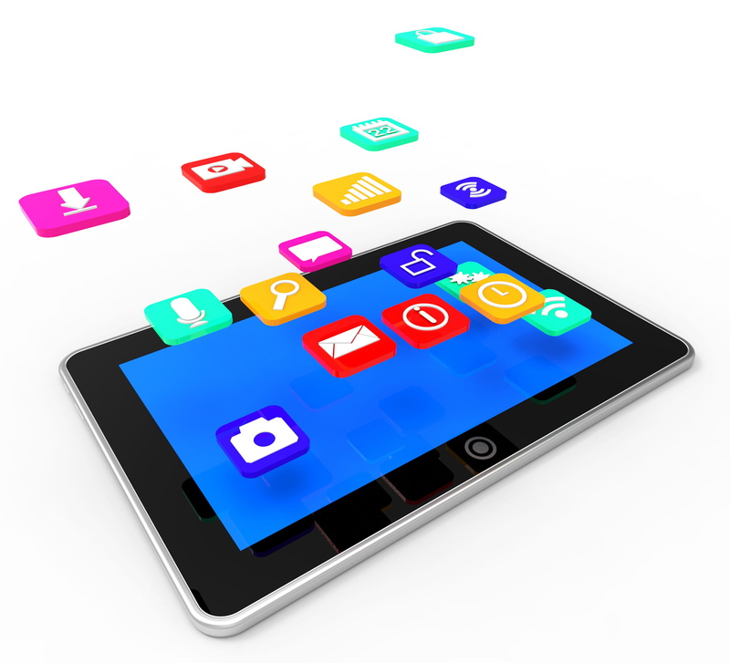 computer, smart phone, communica, social, computer icon, studio shot, apps, online, wireless technology, application, indicates, news feed, application software