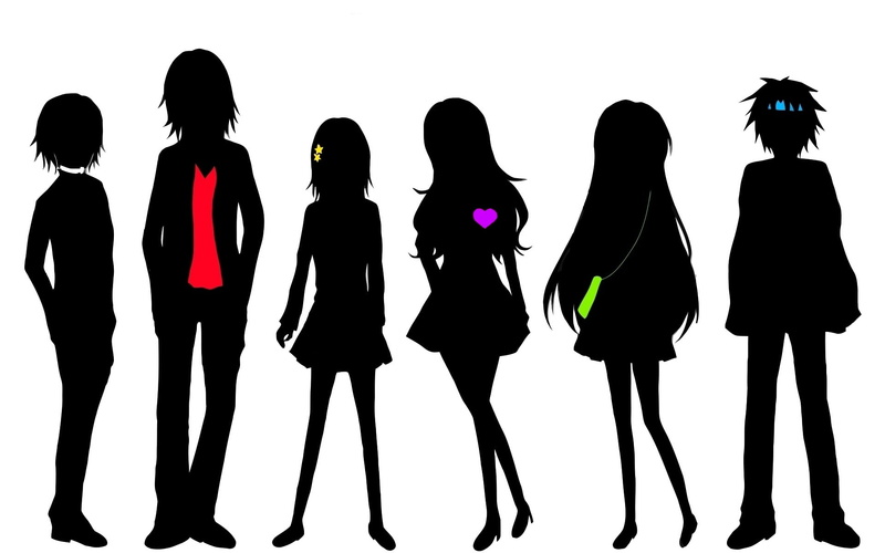 creativity, 1080P, white background, studio shot, Kakine Teitoku, art and craft, silhouette, arts culture and entertainment, indoors, Shokuhou Misaki