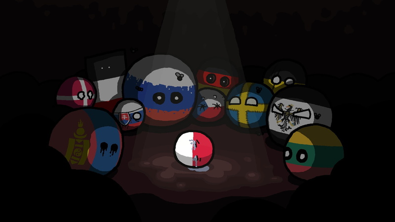 The Binding Of Isaac, Countryballs, 1080P, Polandball