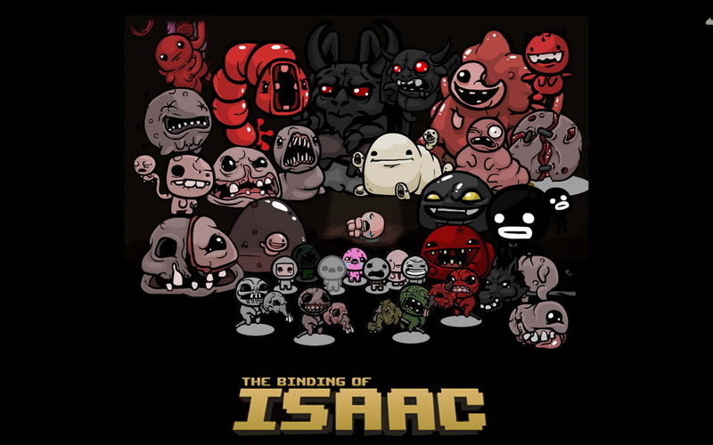 isaac, indie, game, binding, 720P